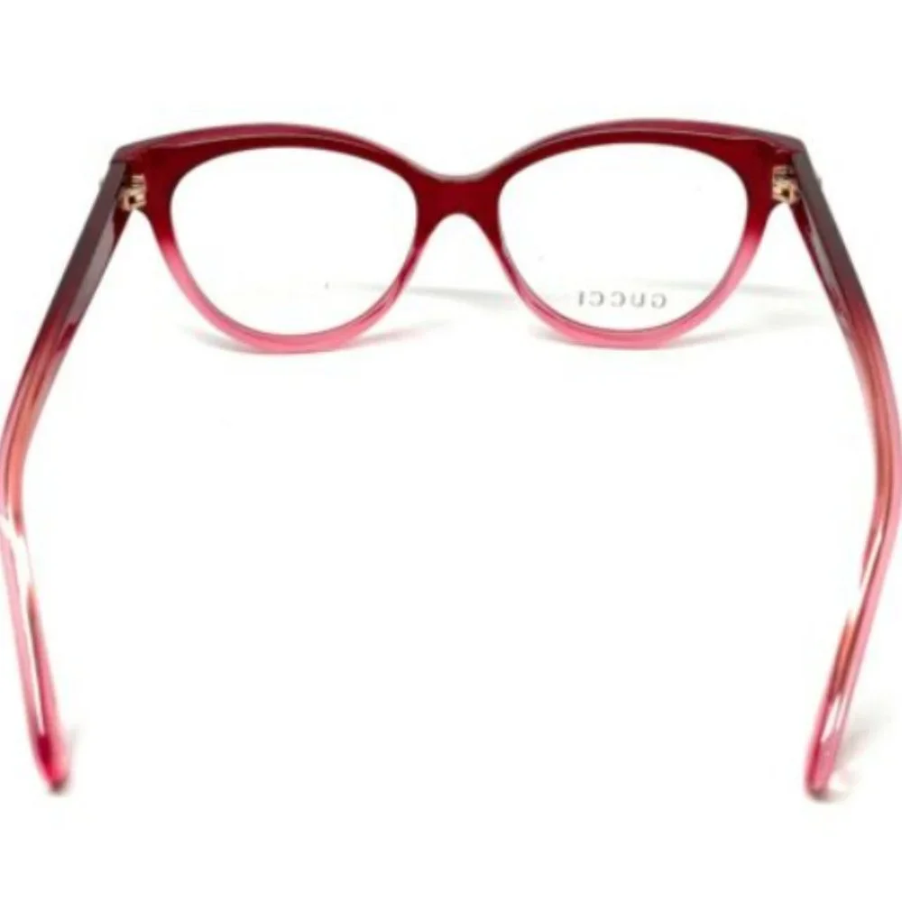 Gucci Authentic Red Women's Eyeglasses - Picture 4 of 4
